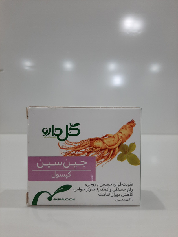 کپسول جین سین ۳۰ عددی
