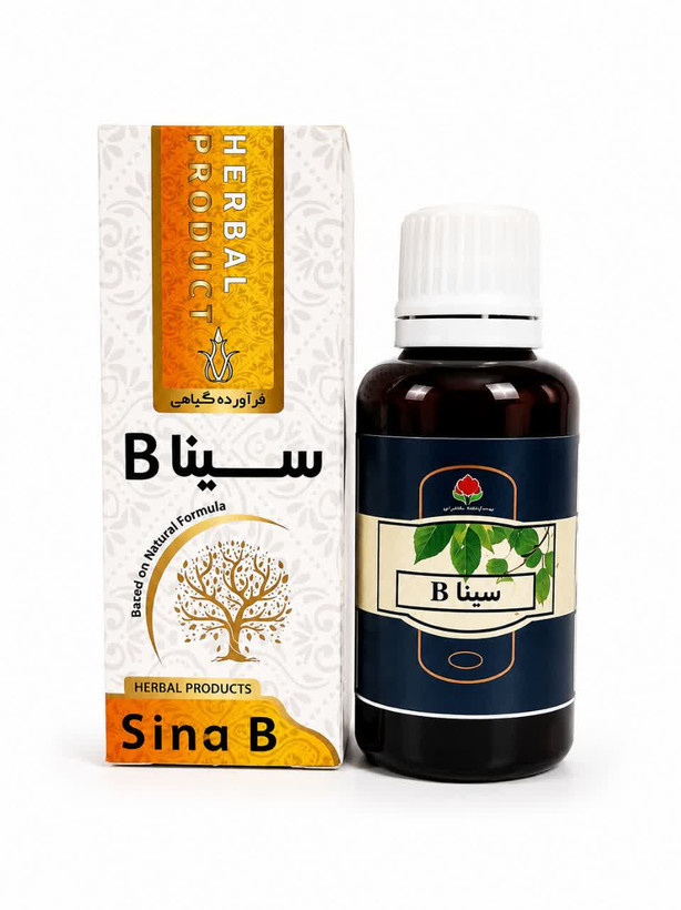 قطره گیاهی سیناBحکیم خیر اندیش ۳۰ میل